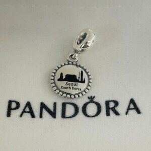 Pandora Seoul South Korea Charm Pendant sterling silver